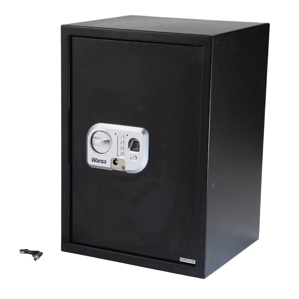 خزنة ببصمات الأصابع من ونسا، SF-5006 - أسود