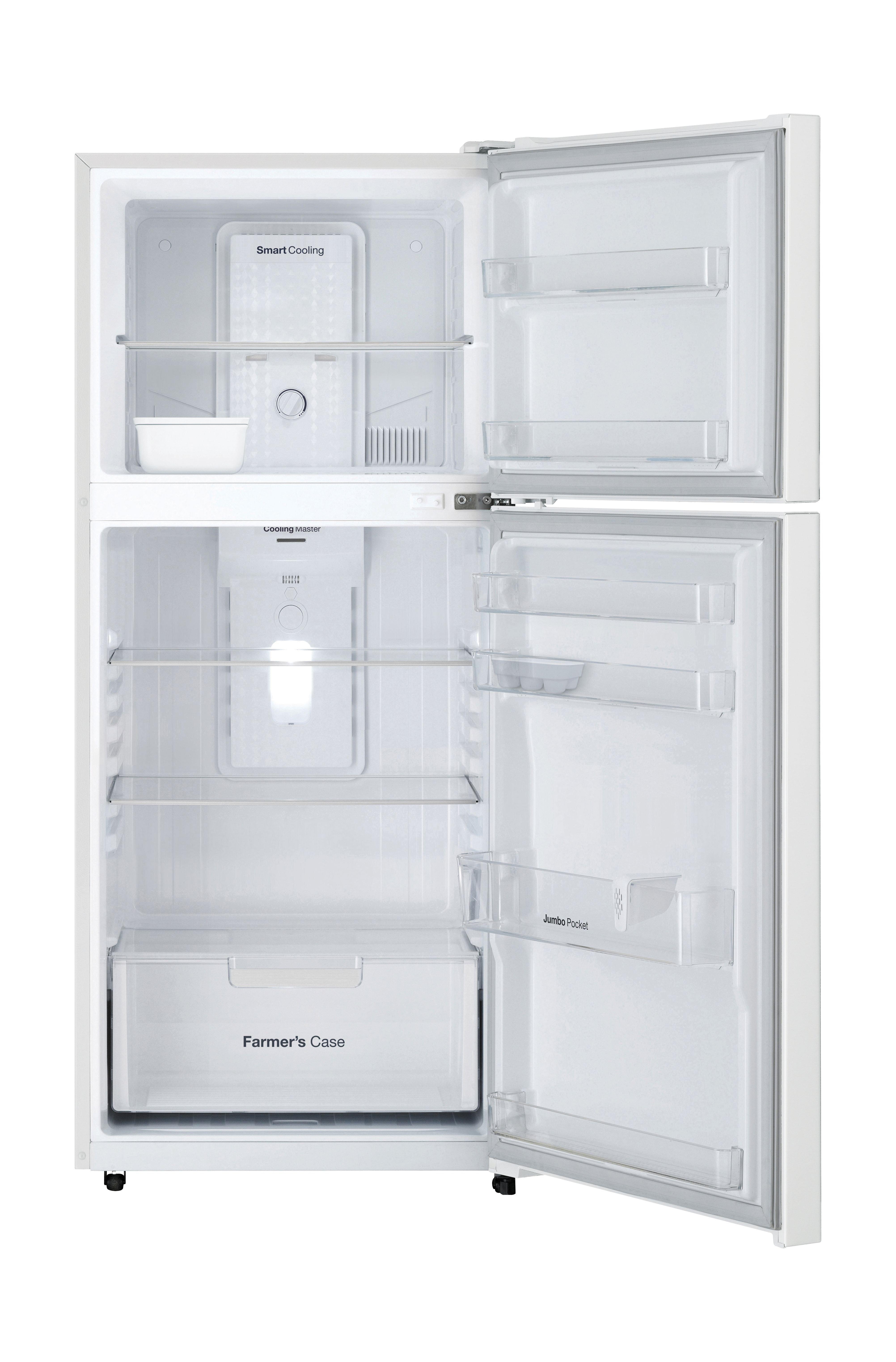 Daewoo 14 Cft. Top Mount Refrigerator (FNG406NT) - White