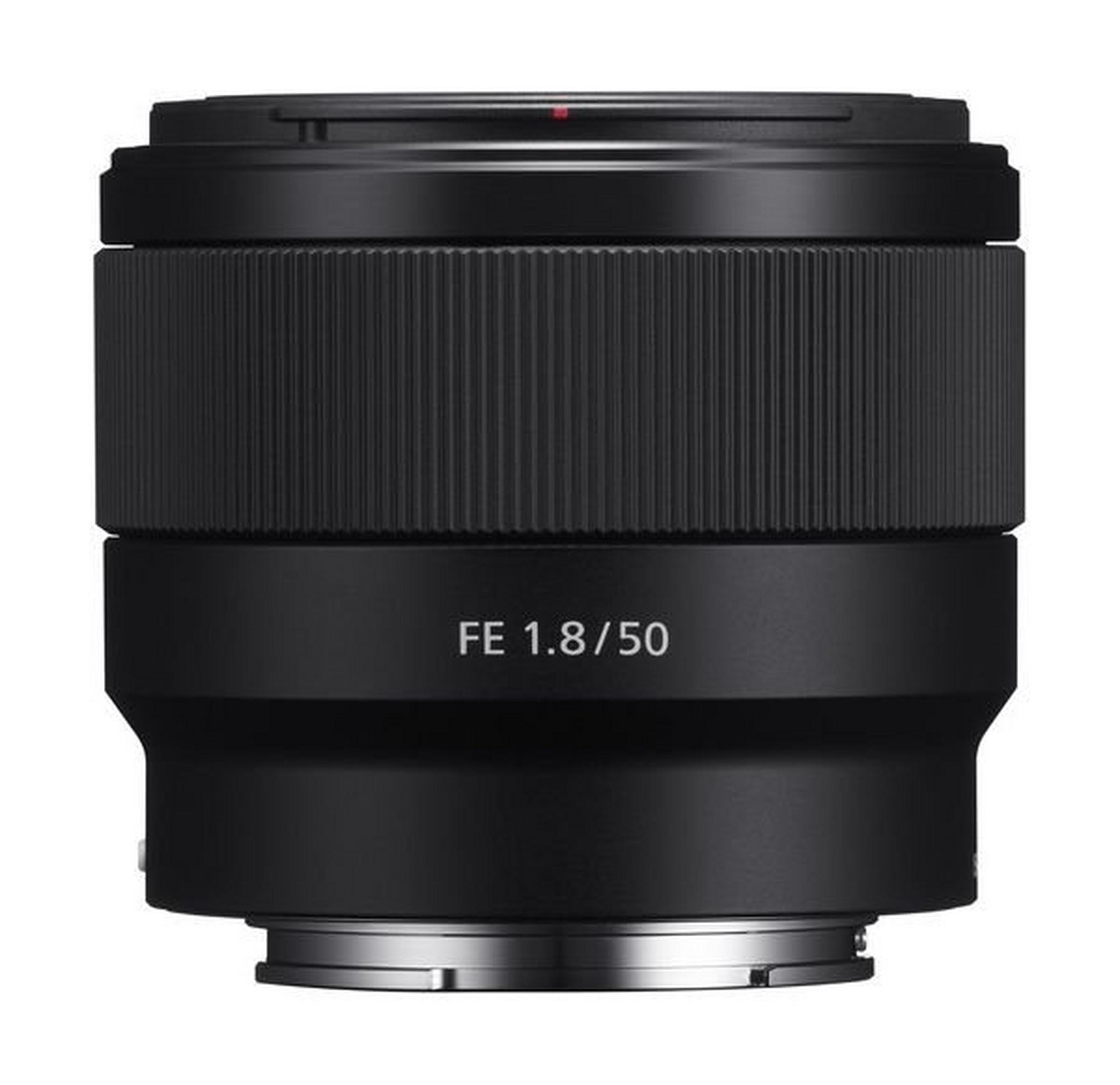Sony FE 50mm F/1.8 Camera Lens - SEL50F18F