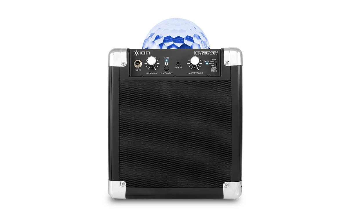 Ion House Party Portable Bluetooth Speaker with Party Lights Black Price in Kuwait Xcite
