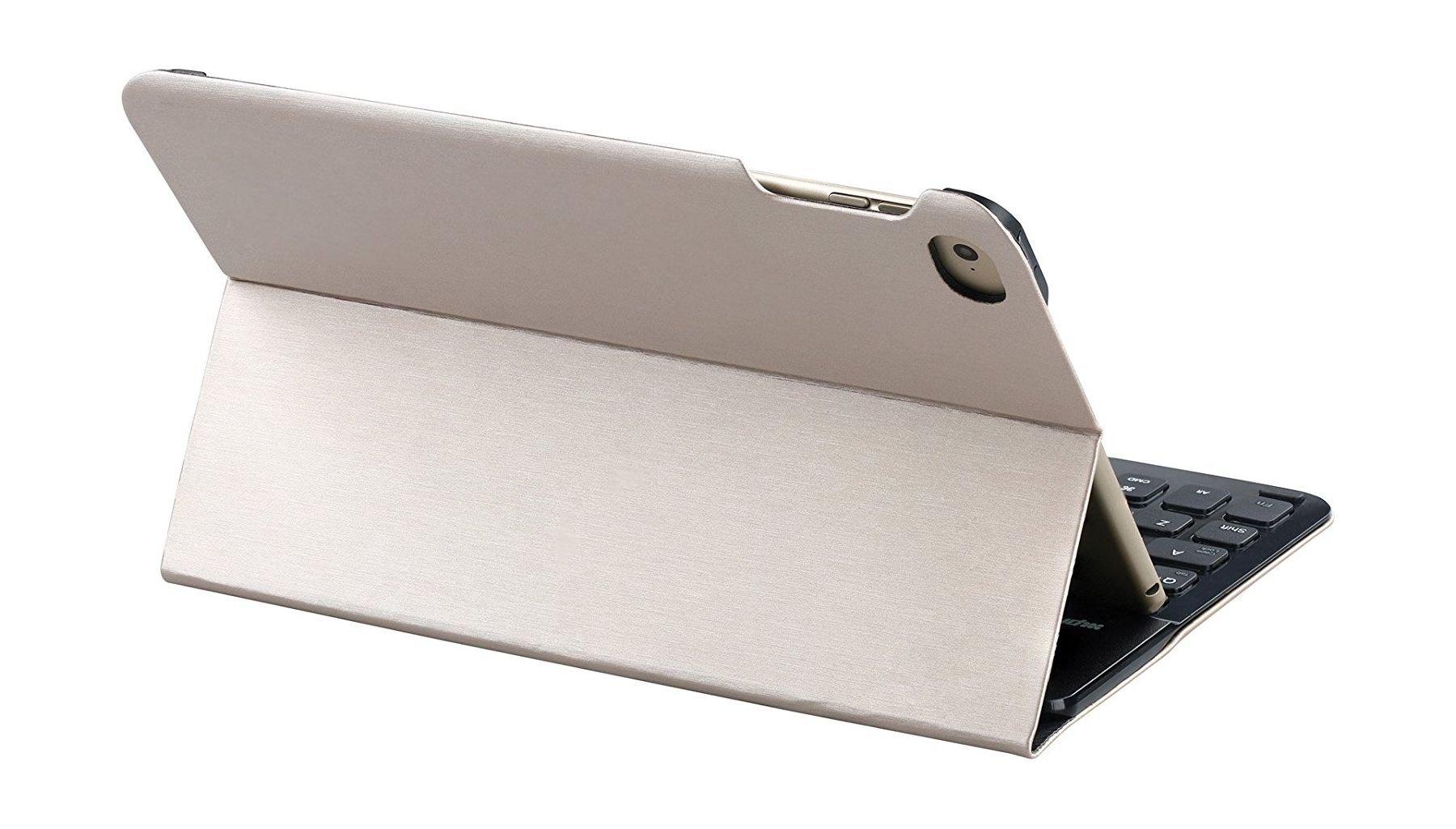 Promate Portfolio Case and Keyboard (Arabic) for iPad Air 2 - Gold