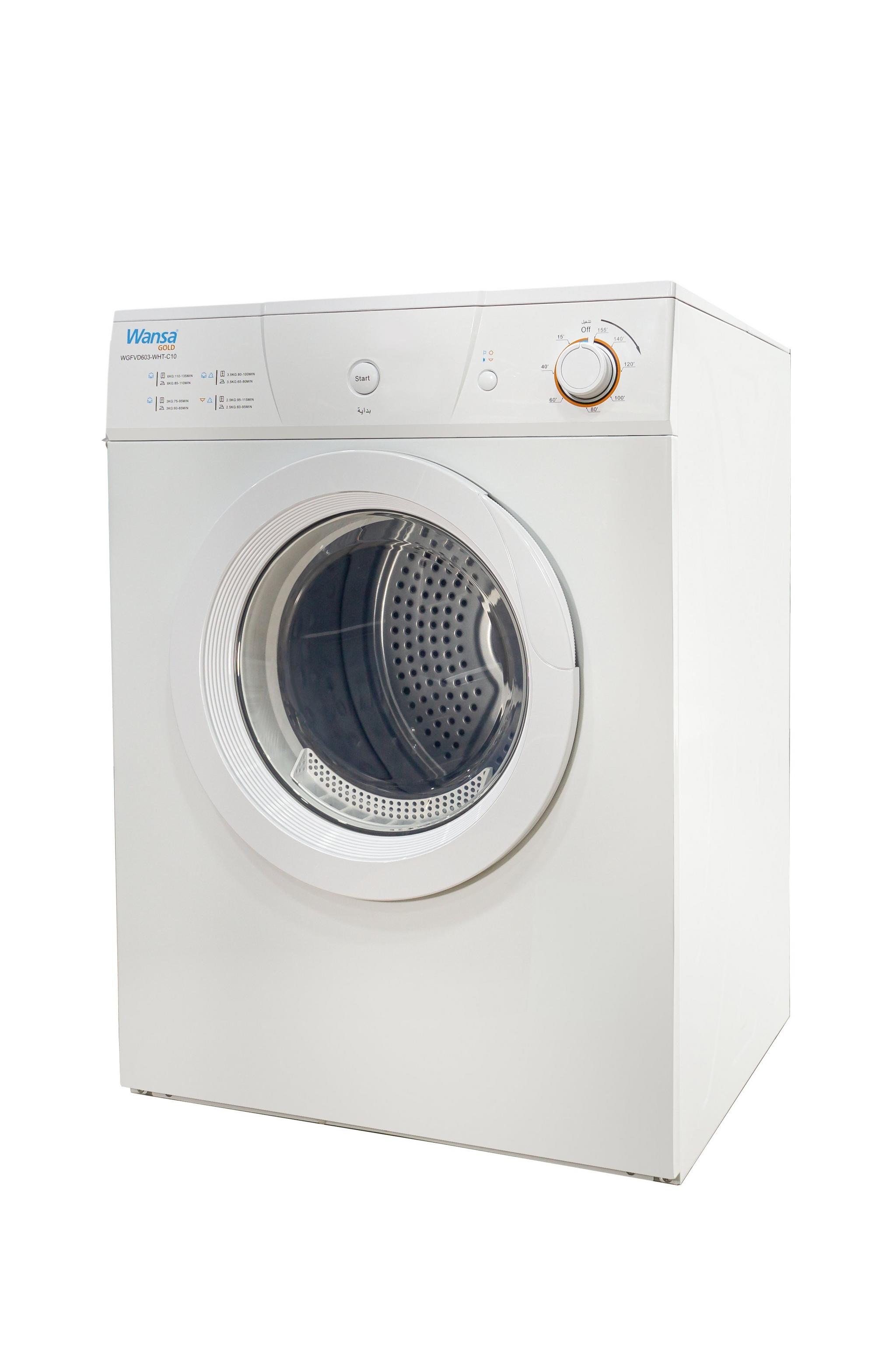 Wansa Gold WGFVD603 Air Vented Dryer 6kg - White