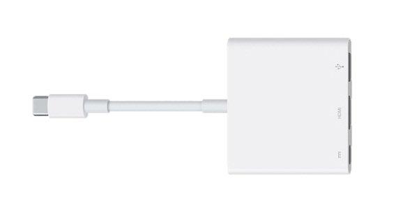 Apple USB-C VGA Multiport Adapter MJ1L2AM/A -White