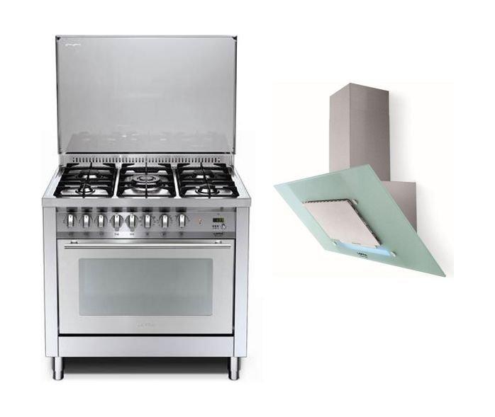 طباخ الغاز ٩٤ لتر + شفاط الروائح لطباخ الغاز ٩٠ سم من لوفرا