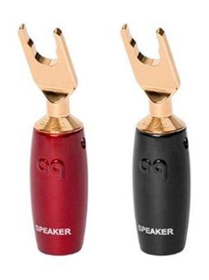 Audioquest 500 Series Spade Connectors (Set of 4) - Gold