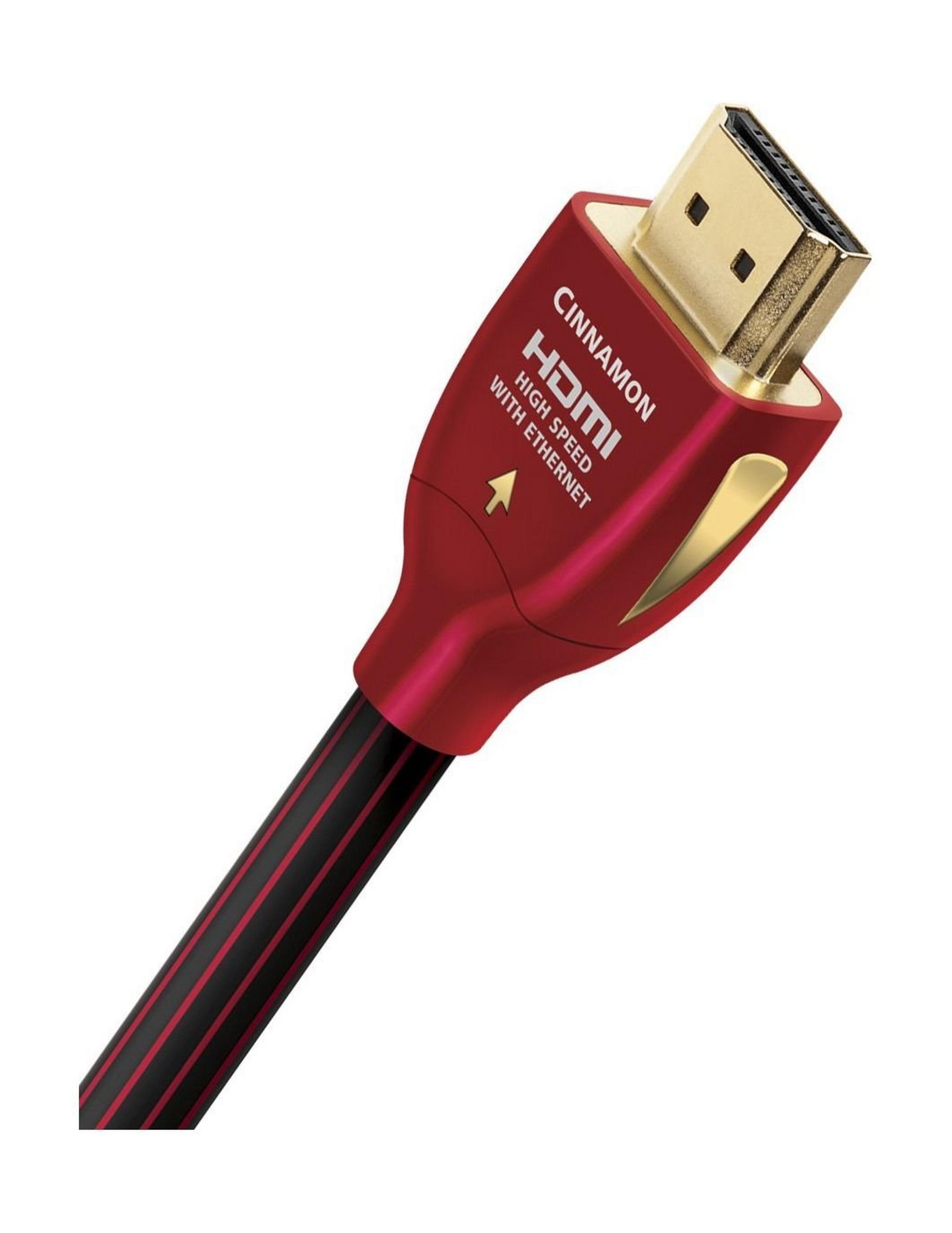 Audioquest Cinnamon HDMI Cable 2m (HDMICIN02) - Red