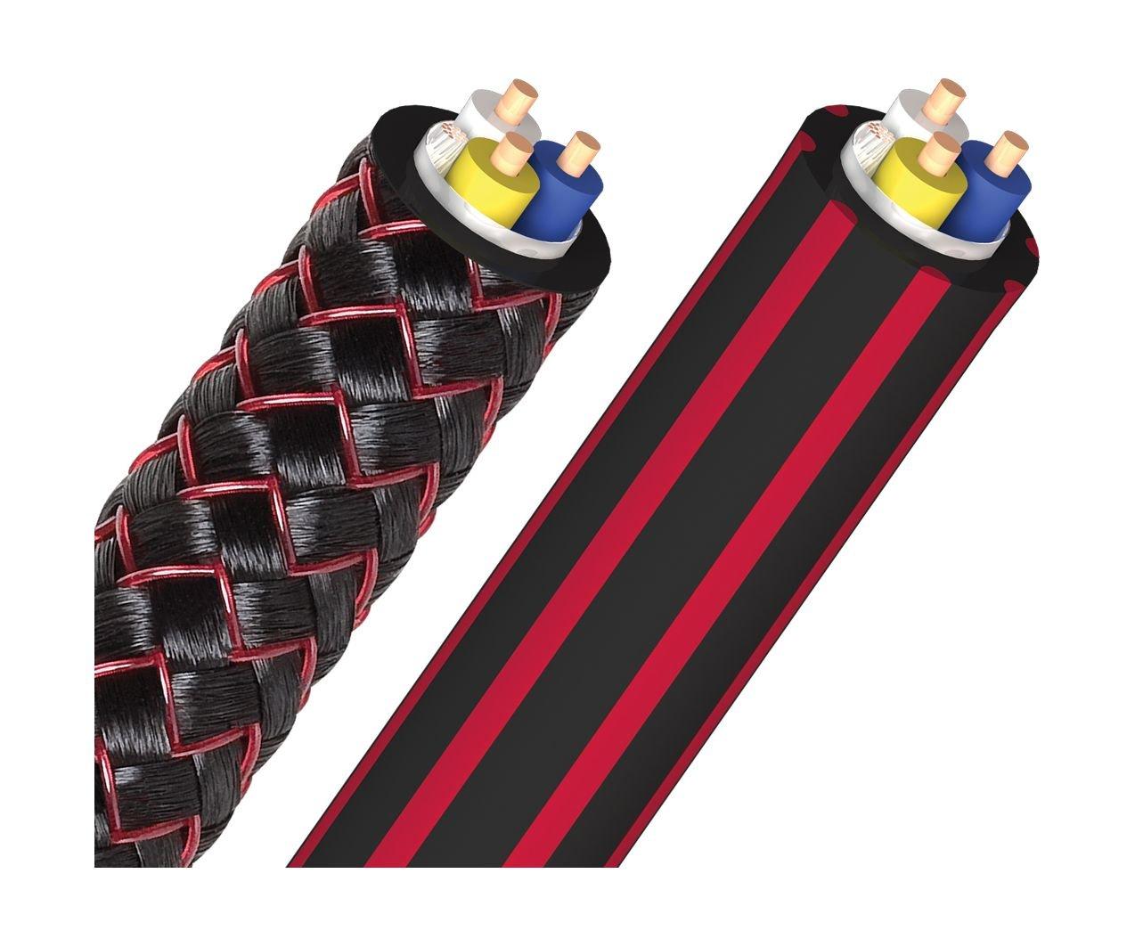 AudioQuest RCA/XLR Red Rivers Audio Interconnect Series - Multicolor