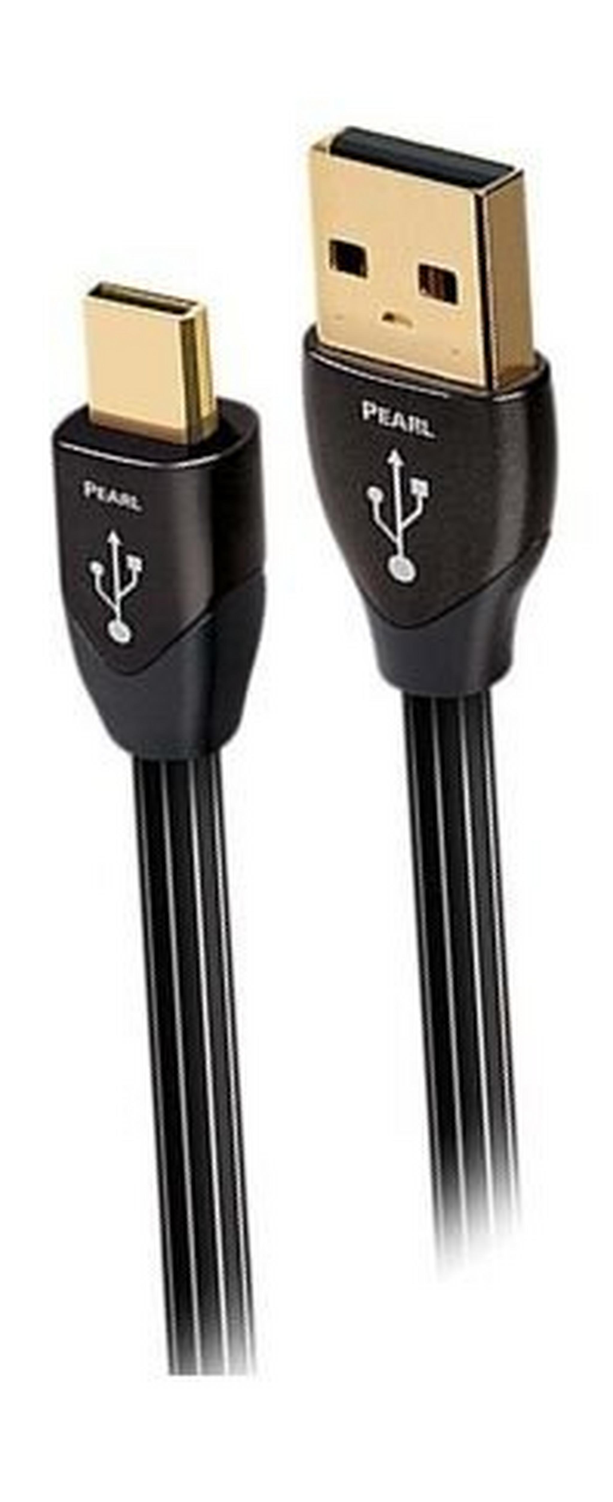 AudioQuest Pearl Plug and Play Micro-USB Cable 1.5 Meters - Black