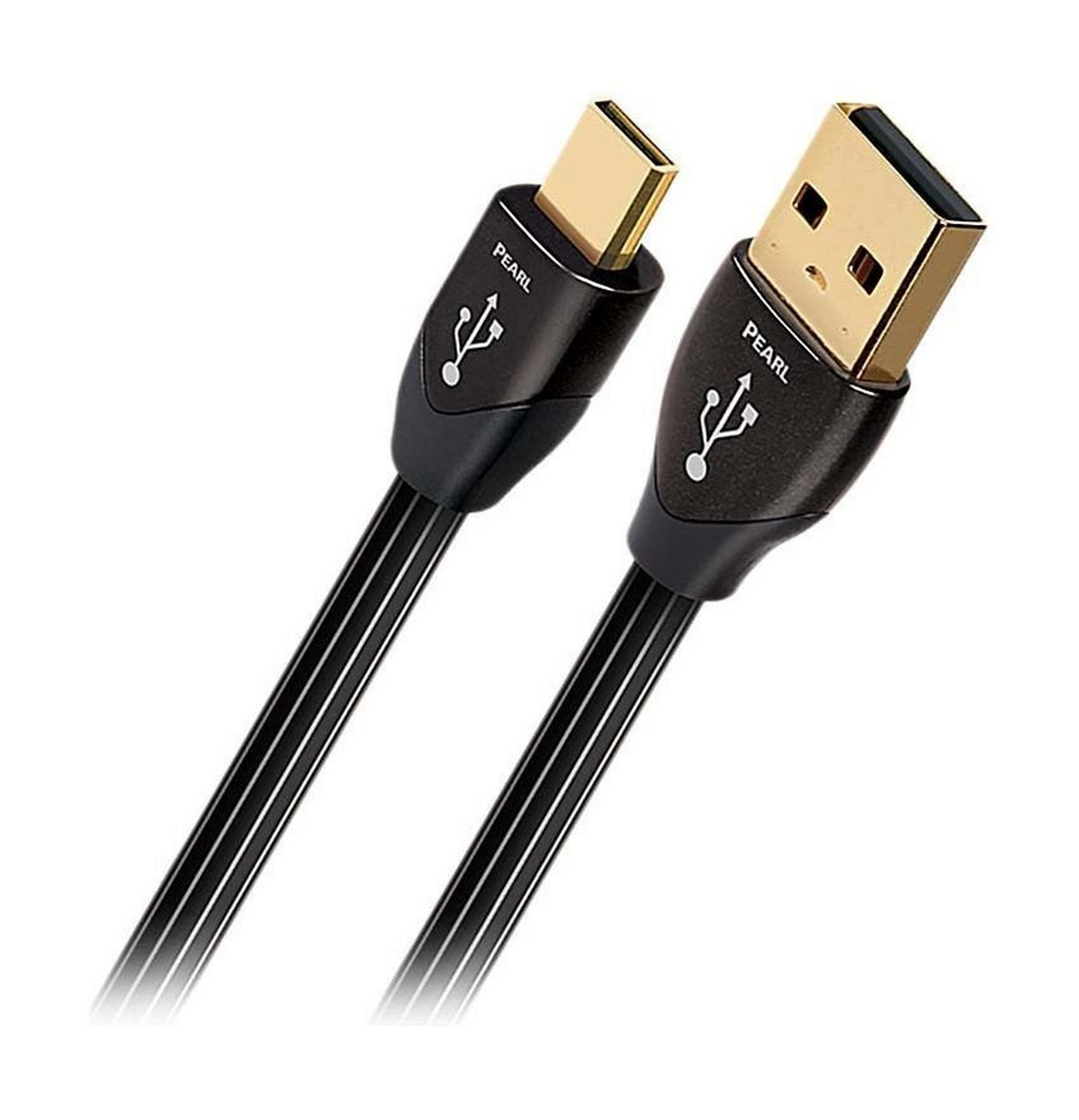 AudioQuest Pearl Plug and Play Micro-USB Cable 1.5 Meters - Black