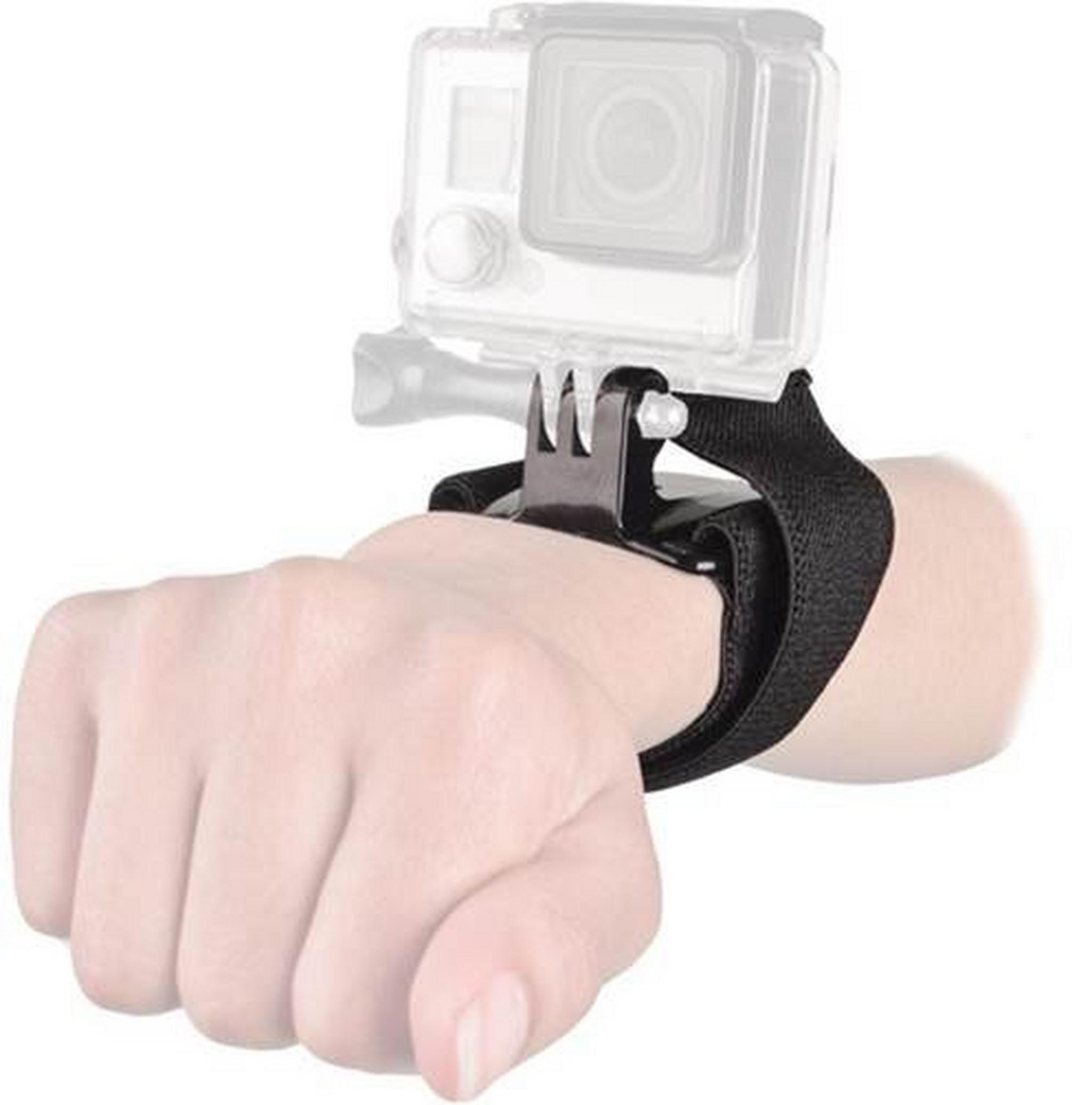 Bower Xtreme Action Series Velcro Wrist Strap for GoPro - Black
