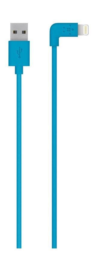 Belkin Mixit 90-Degree 1.2m USB to Lightning Cable - Blue (F8J147BT04)