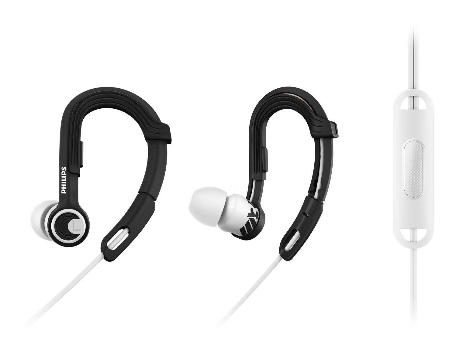 Philips SHQ3305WS/00 ActionFit Sports In Ear Headphones - Black