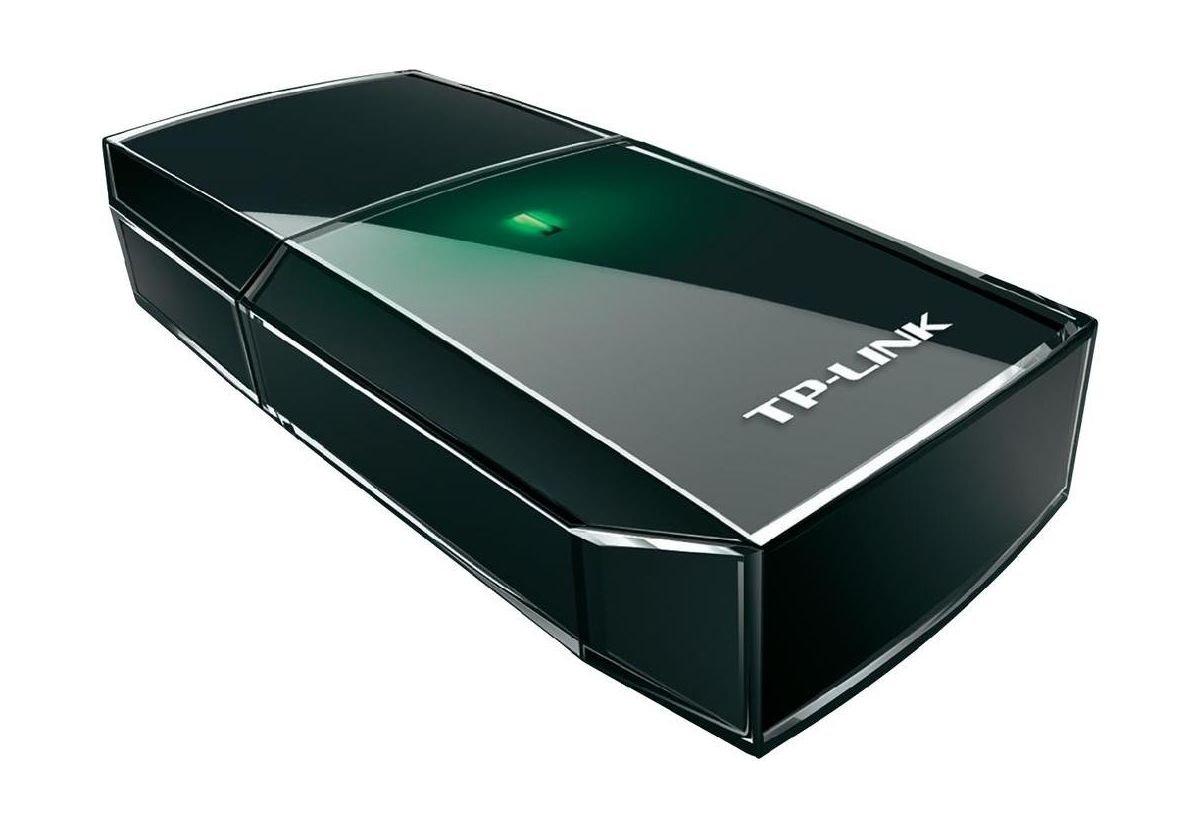 مهايئ من تي بي-لينك، لاسلكي، مزدوج النطاق، ARCHER T2U - أسود