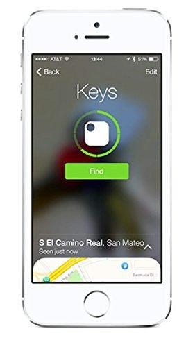 Tile T1001 Smart Bluetooth Item Tracker - White