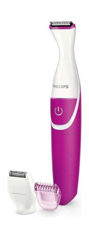 ماكينة قص وتشذيب الشعر بيكيني جيني (بالوضعين الرطب والجاف) من فيليبس ـ وردي