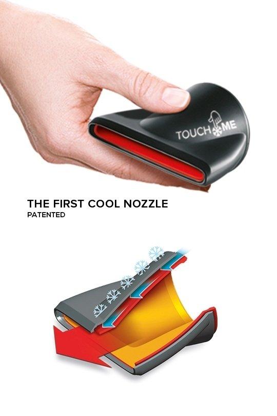 مجفف شعر سويس سايلنت جيت 8500 من فاليرا، بقدرة 2000 واط، 3 إعدادات للحرارة - أحمر