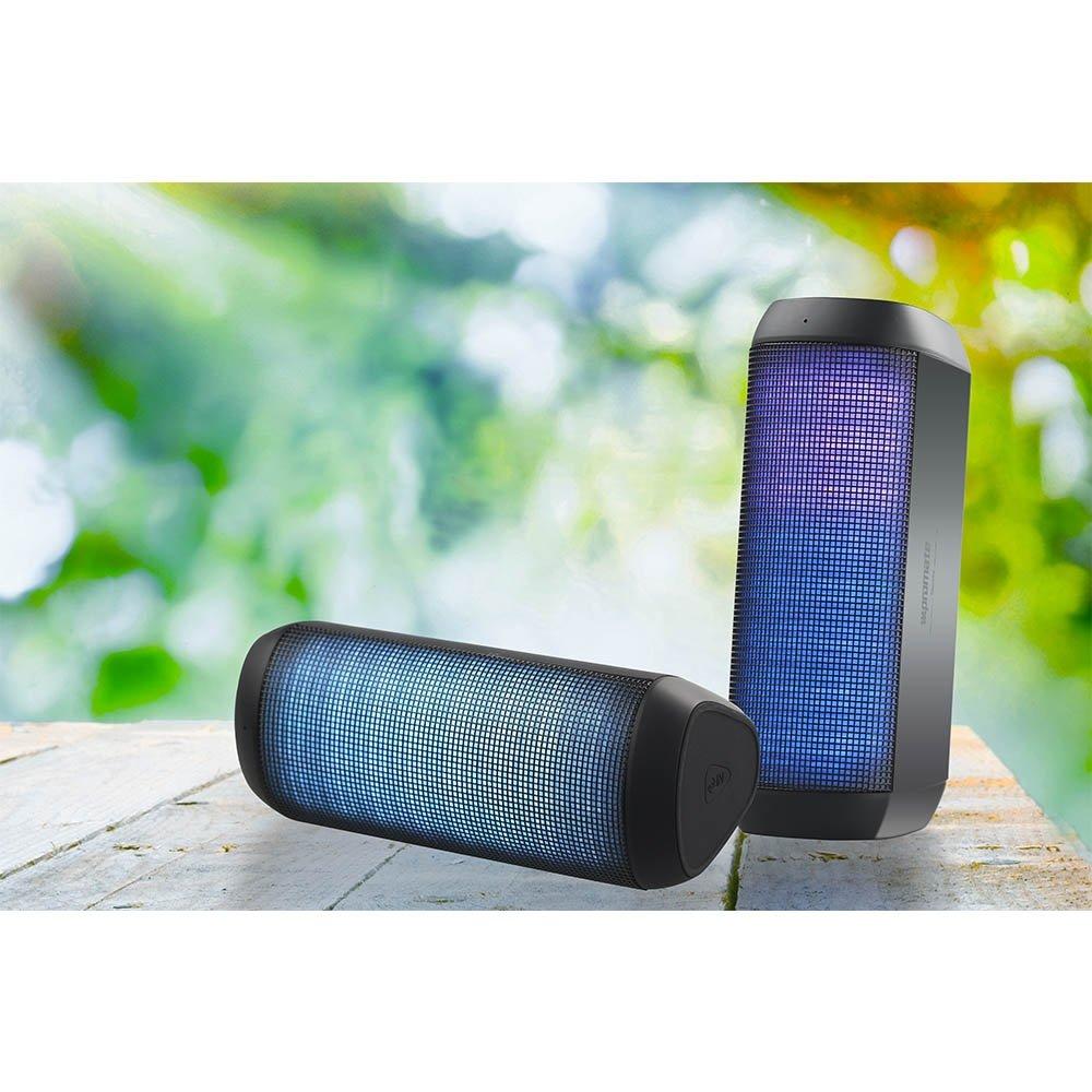 Promate Wireless Sound Bar with LED Lights Show - Black