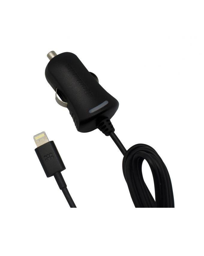 Promate Car Charger with Lightning Connector Black (proChargeLT.BLACK) Price in Kuwait Xcite