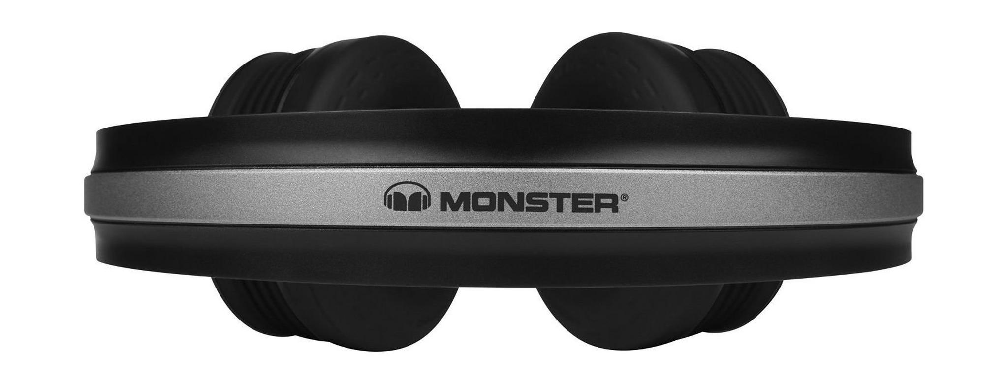Monster iSport Freedom Wireless Bluetooth On-Ear Headphones - Black