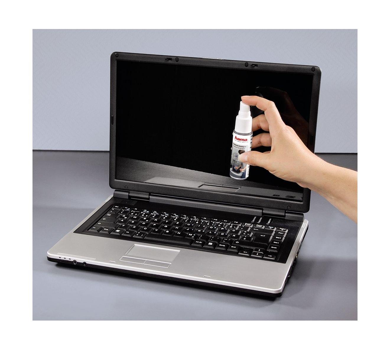 Hama 39895 Notebook Cleaning Gel and Microfiber Cloth