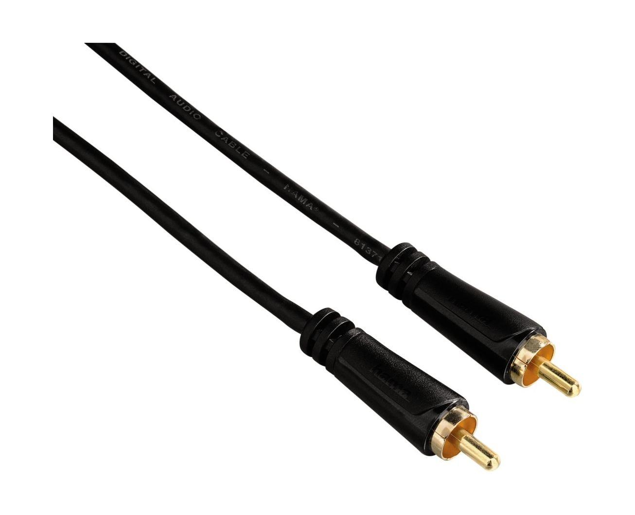 Hama 122267 Audio Cable RCA to RCA 3M Gold Price in Kuwait Xcite