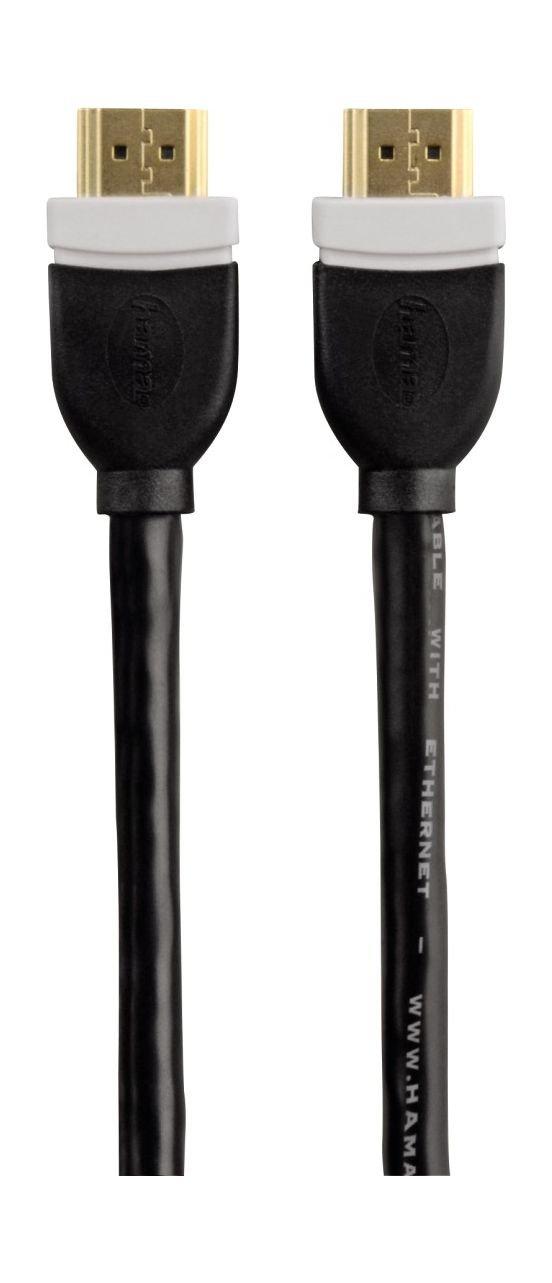 Hama 39665 High Speed Gold Plated HDMI Cable 1.8 Meters Price in KSA