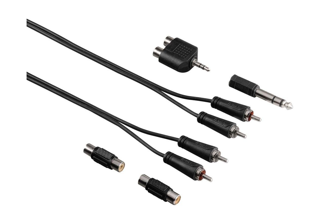 Hama 122329 RCA Connection Kit - 2.5 Meters Price in Kuwait - Xcite