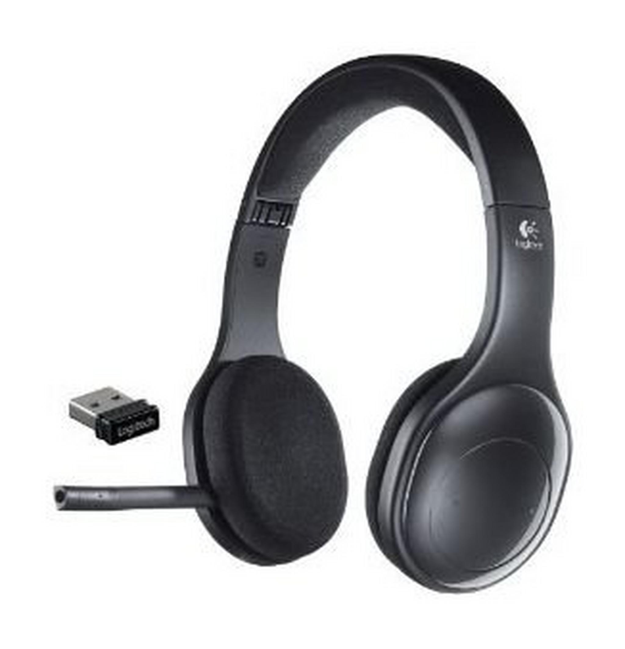 Logitech H800 Bluetooth Wireless Headset with Mic- Black