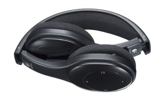 سماعة رأس لاسلكية بتقنية البلوتوث مع مايك من لوجيتك - أسود - H800