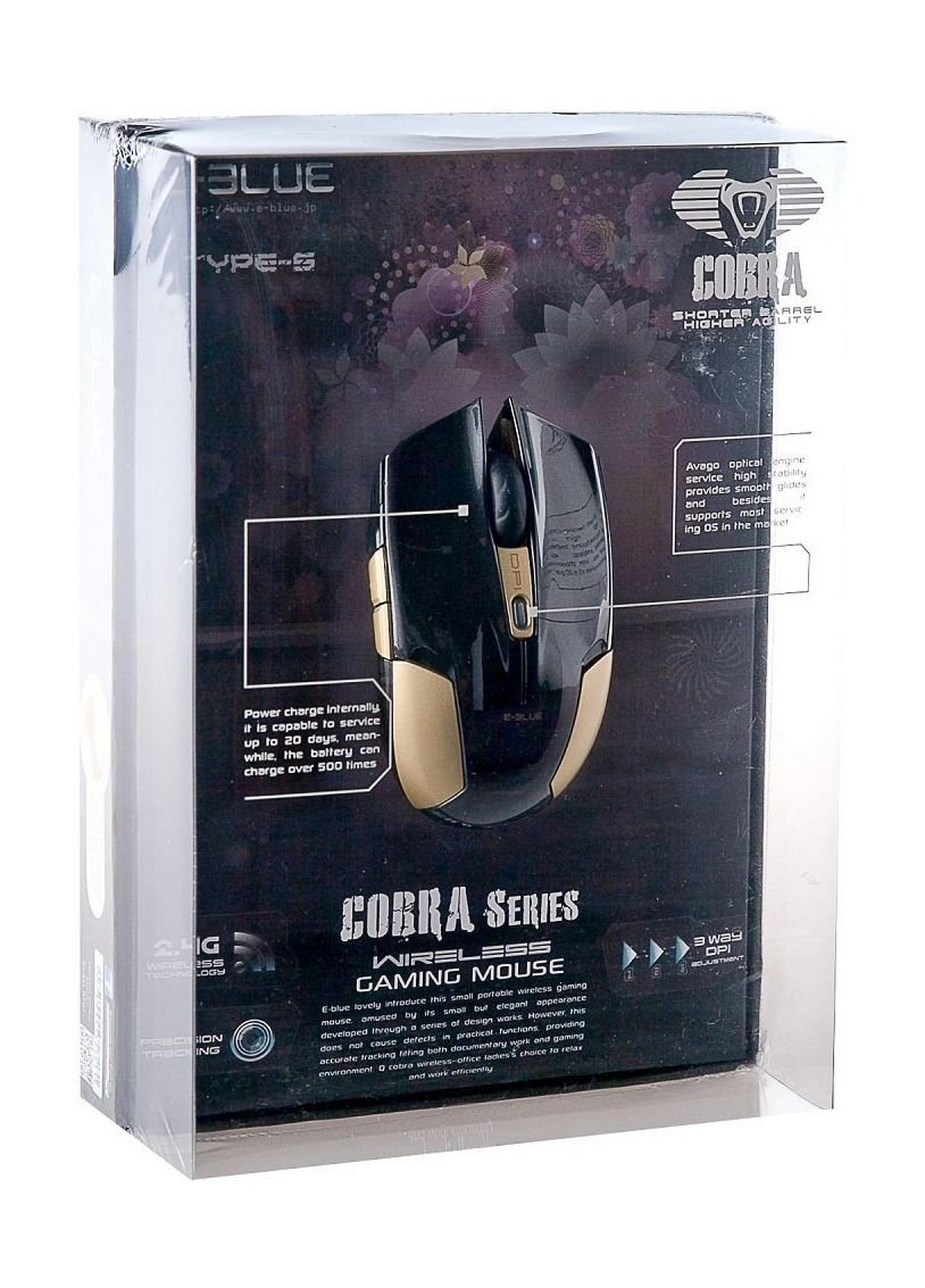 Cobra Type-S Laptop Wireless Gaming Mouse - Black (EMS608BKAA-IF)