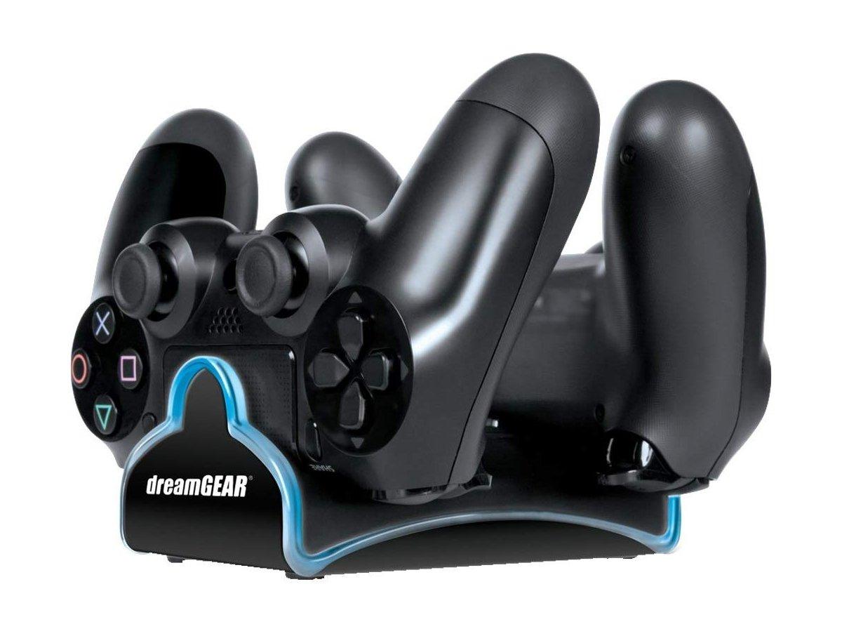 DreamGEAR PlayStation 4 Dual Charge Dock - Black