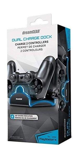 DreamGEAR PlayStation 4 Dual Charge Dock - Black