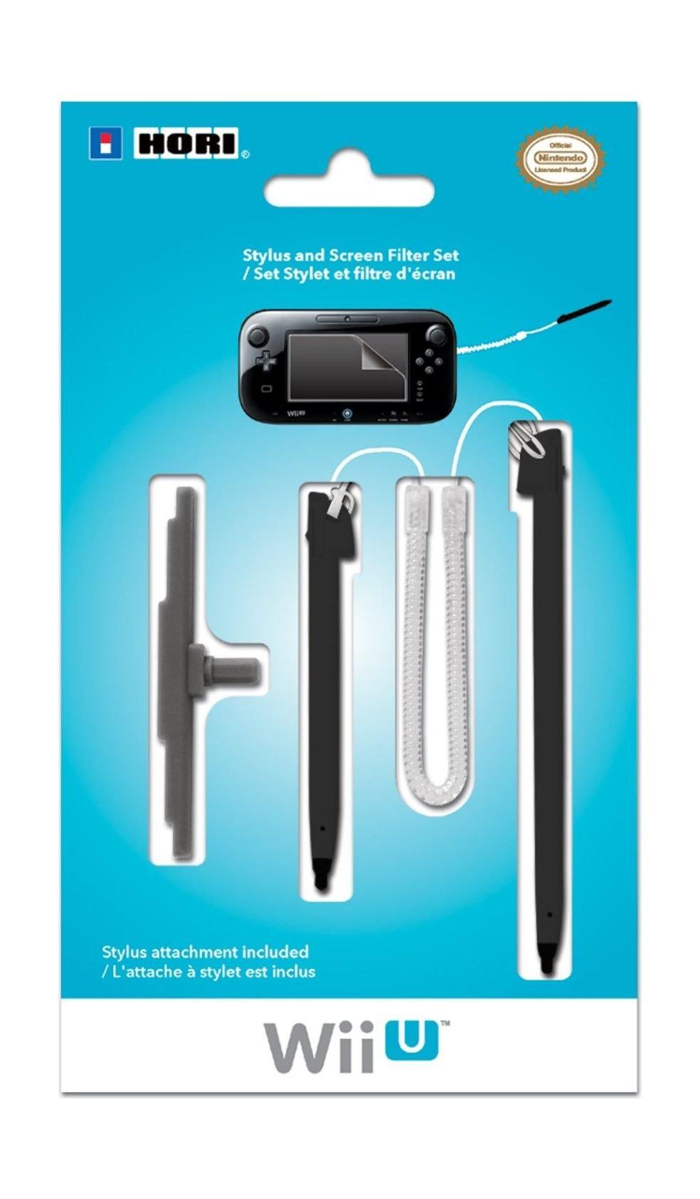 Nintendo Wii-u Stylus And Screen Filter Set (WIU-032U)