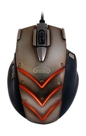 SteelSeries Wired Lazer World of Warcraft Cataclysm Gaming Mouse - Brown (62100)