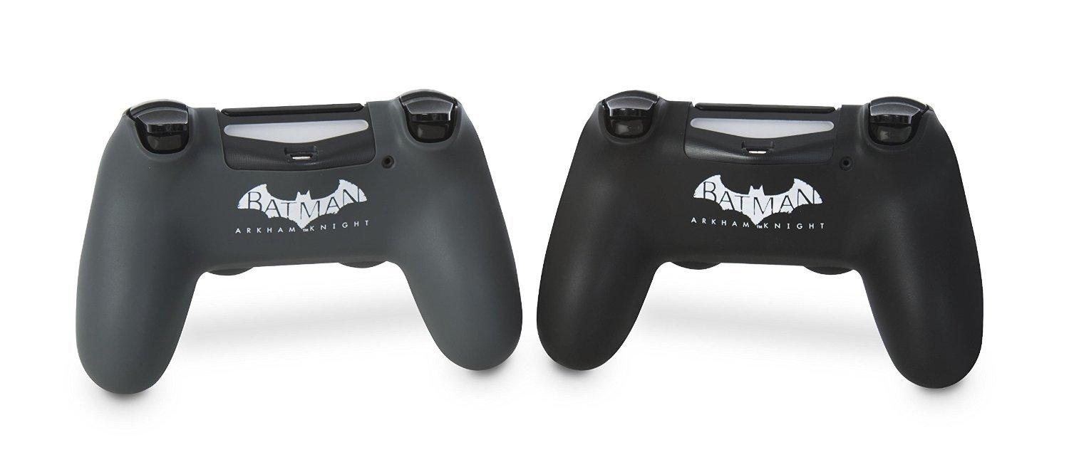 Sony Batman Arkham Knight Controller & Thumb Grips for PS4 - Black/Grey