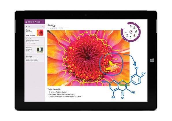 Microsoft Surface 3 Atom 2GB RAM 64GB WiFi 10.8-inch Touchscreen Tablet - Silver 7G5-00001