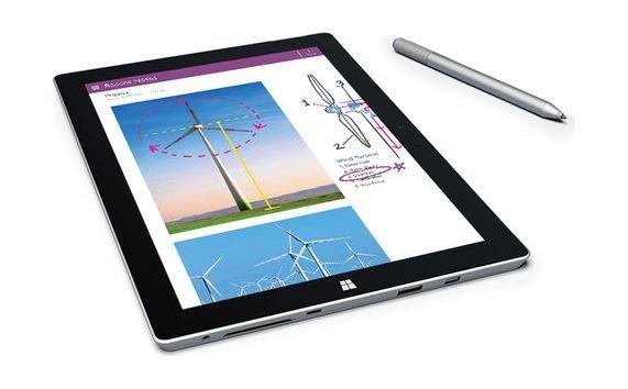 Microsoft Surface 3 Atom 2GB RAM 64GB WiFi 10.8-inch Touchscreen Tablet - Silver 7G5-00001