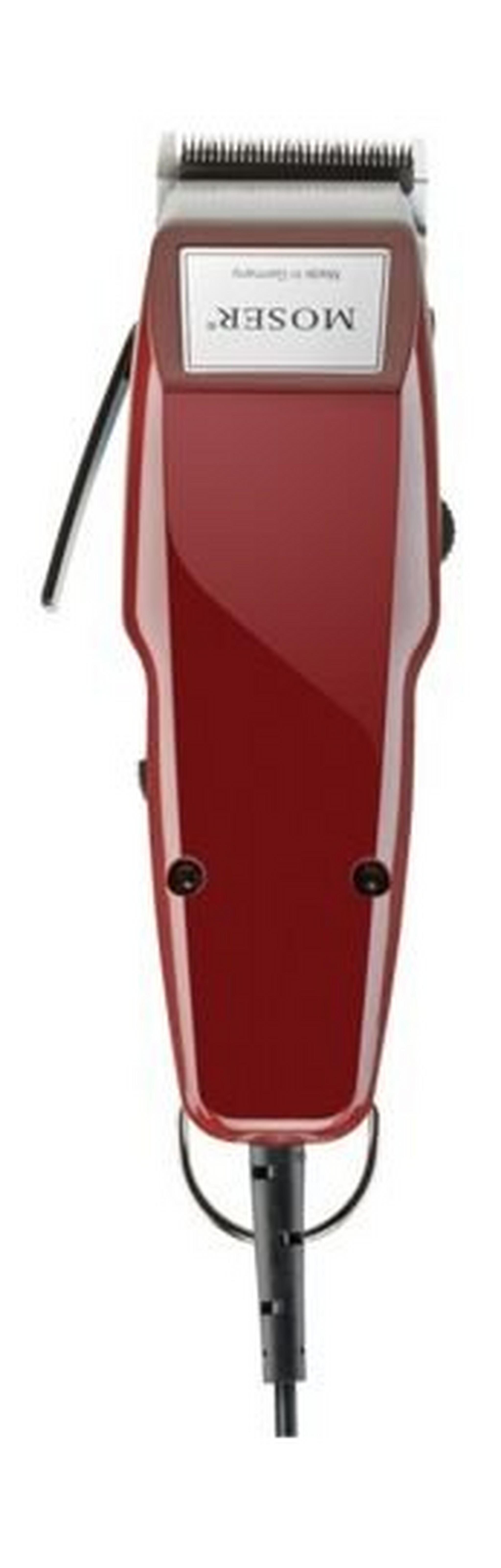 Moser Classic Professional Hair Clipper & Trimmer, 1400-0050 - Red