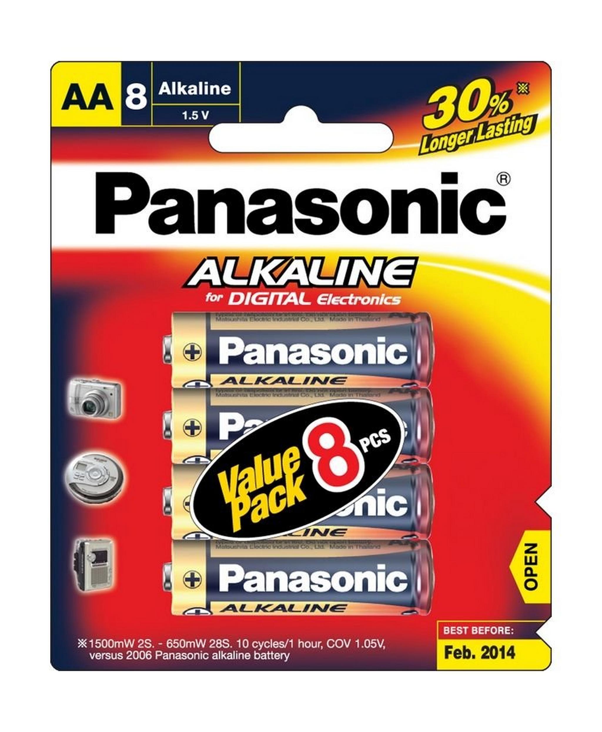 Panasonic AA Size Battery Promo Pack (8+4)