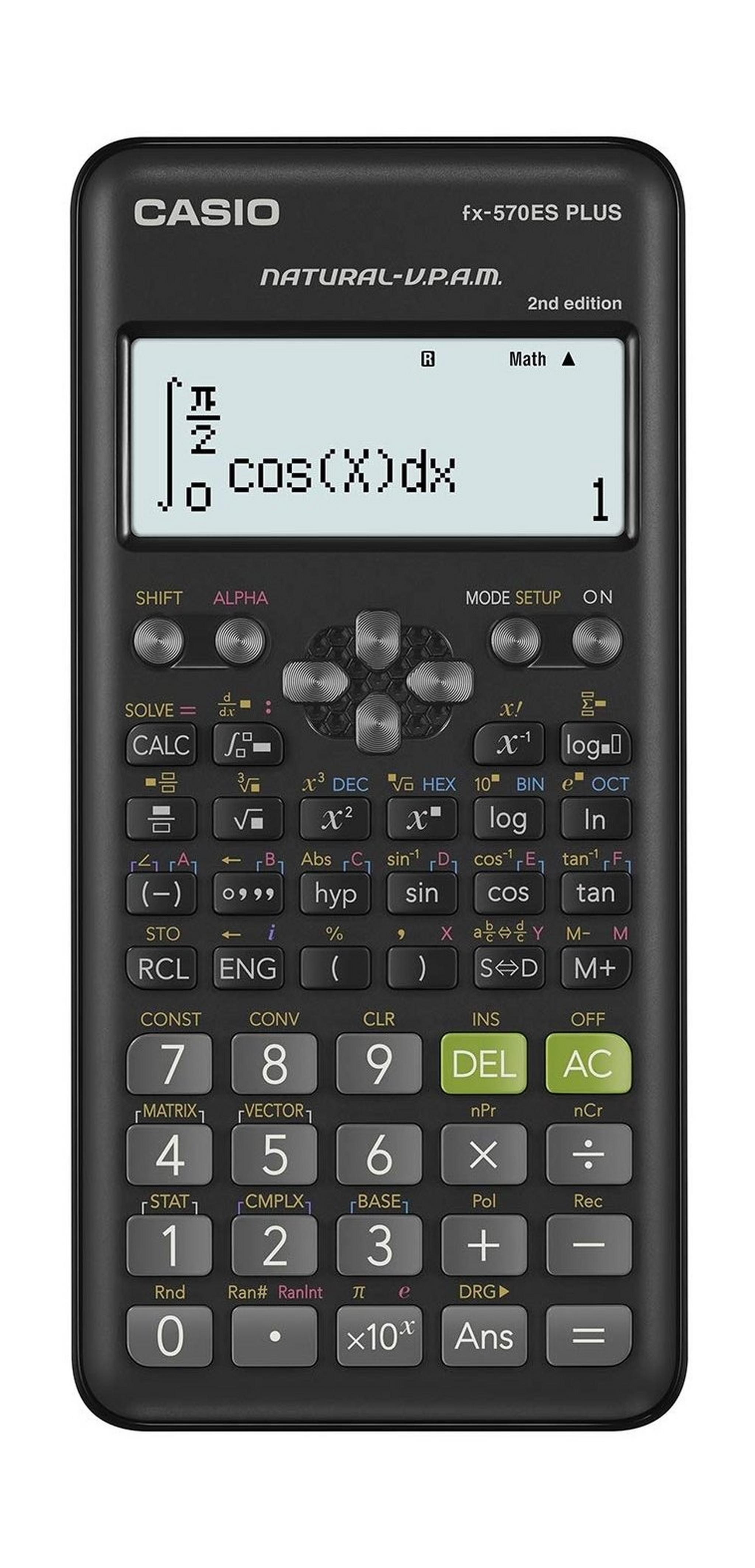 آلة حاسبة علمية من كاسيو (FX-570ES بلس)