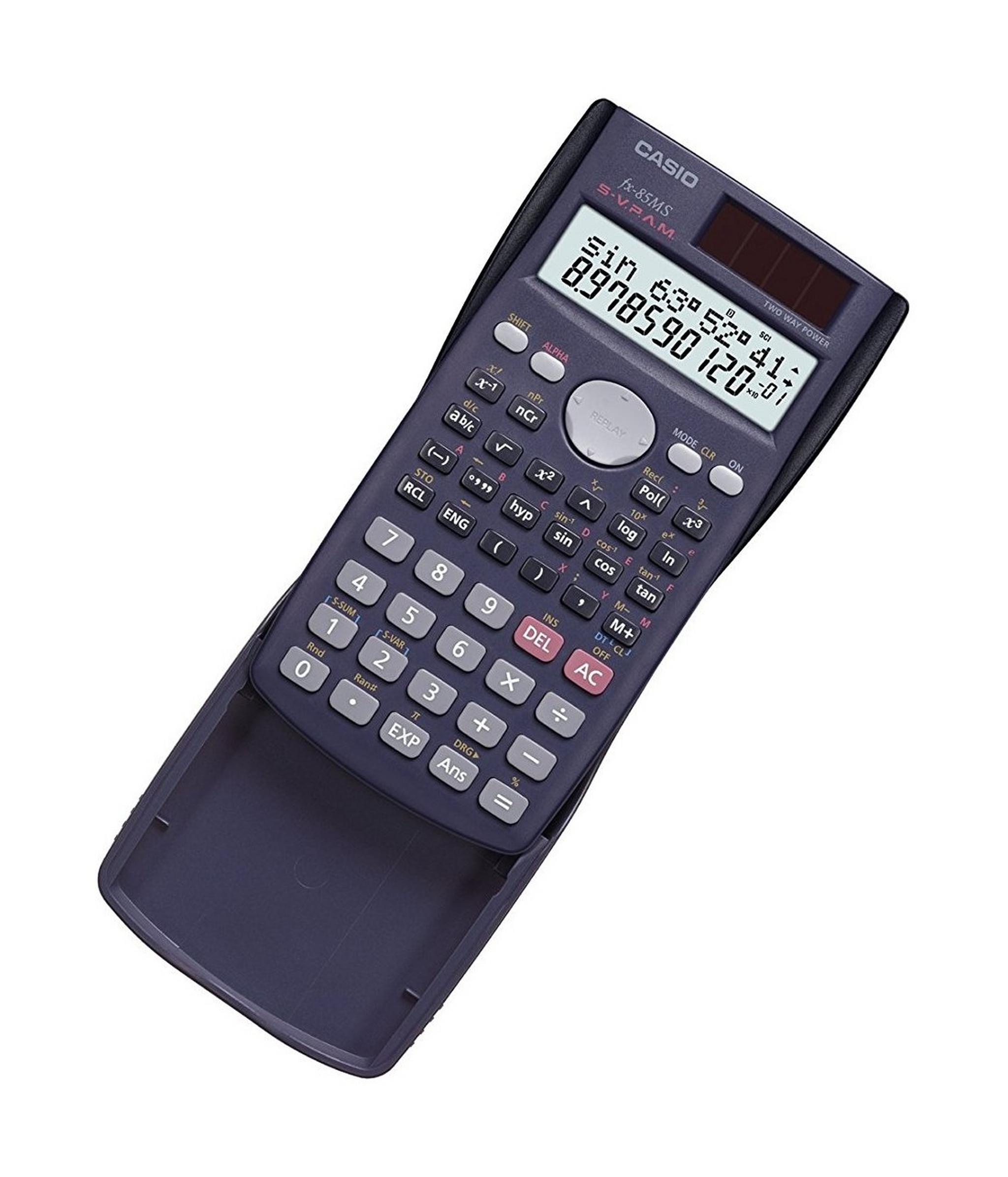 Casio 240 Function Scientific Calculator (Fx-85ms) - Black