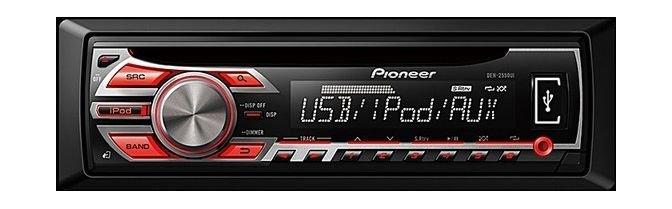 Pioneer 50W x4, CD/AUX/USB/IPOD Car Stereo (DEH-2550UI)