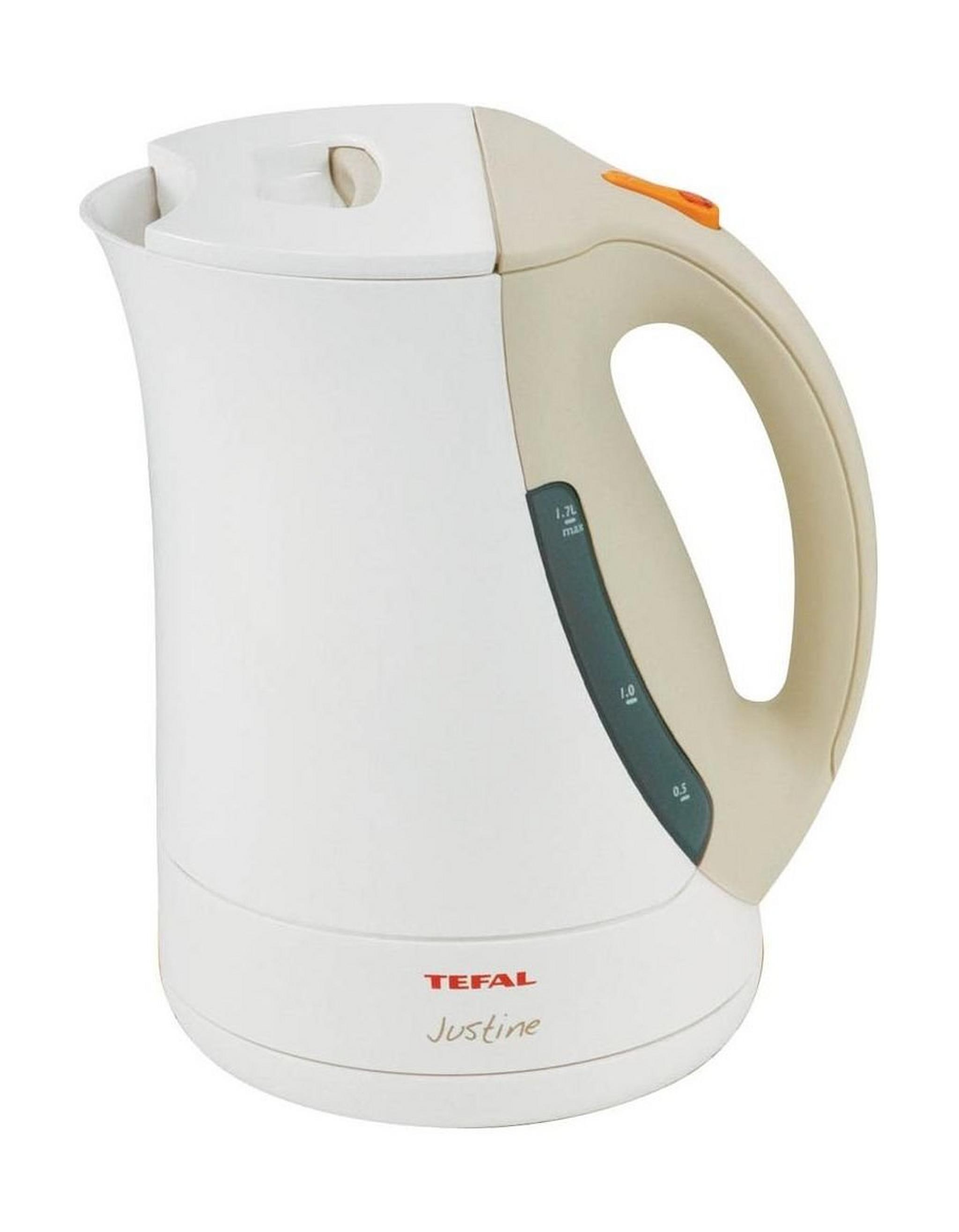 Tefal 1.7 Litres 2200W Kettle (BF563043) - White/Cream