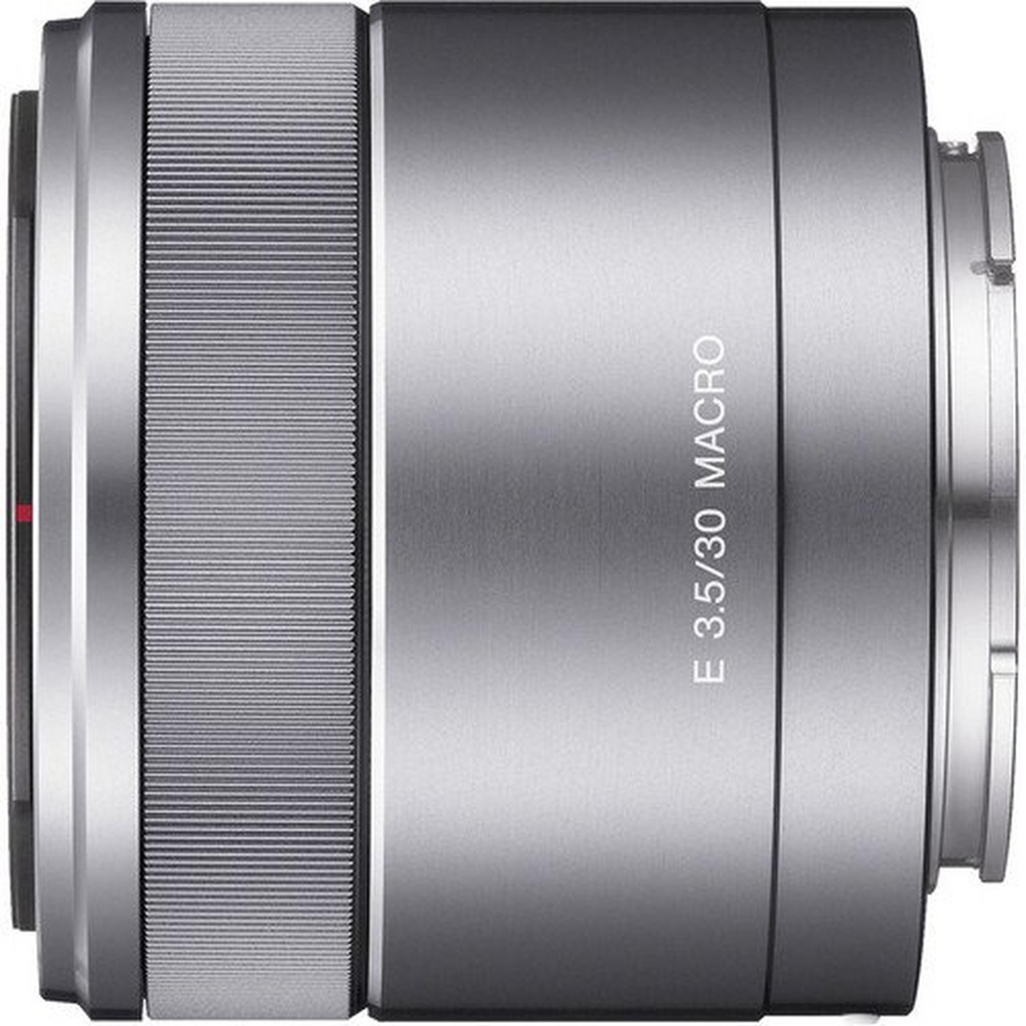 Sony E 30mm f/3.5 Macro Lens (SEL-30M35) - Silver