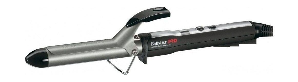 Babyliss Pro Curling Iron, 15 Heat Settings, 2273TTE - Black/Silver