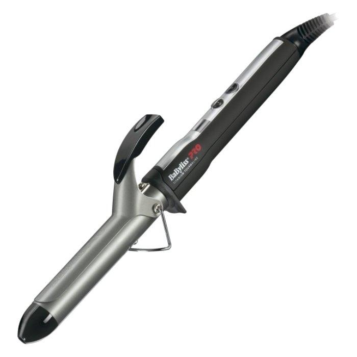 Babyliss Pro Curling Iron, 15 Heat Settings, 2273TTE - Black/Silver