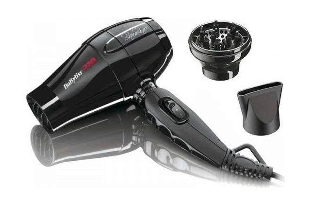 Buy Babyliss pro speed hair dryer, 1200 w, 2 heat settings, 5510e - black in Kuwait