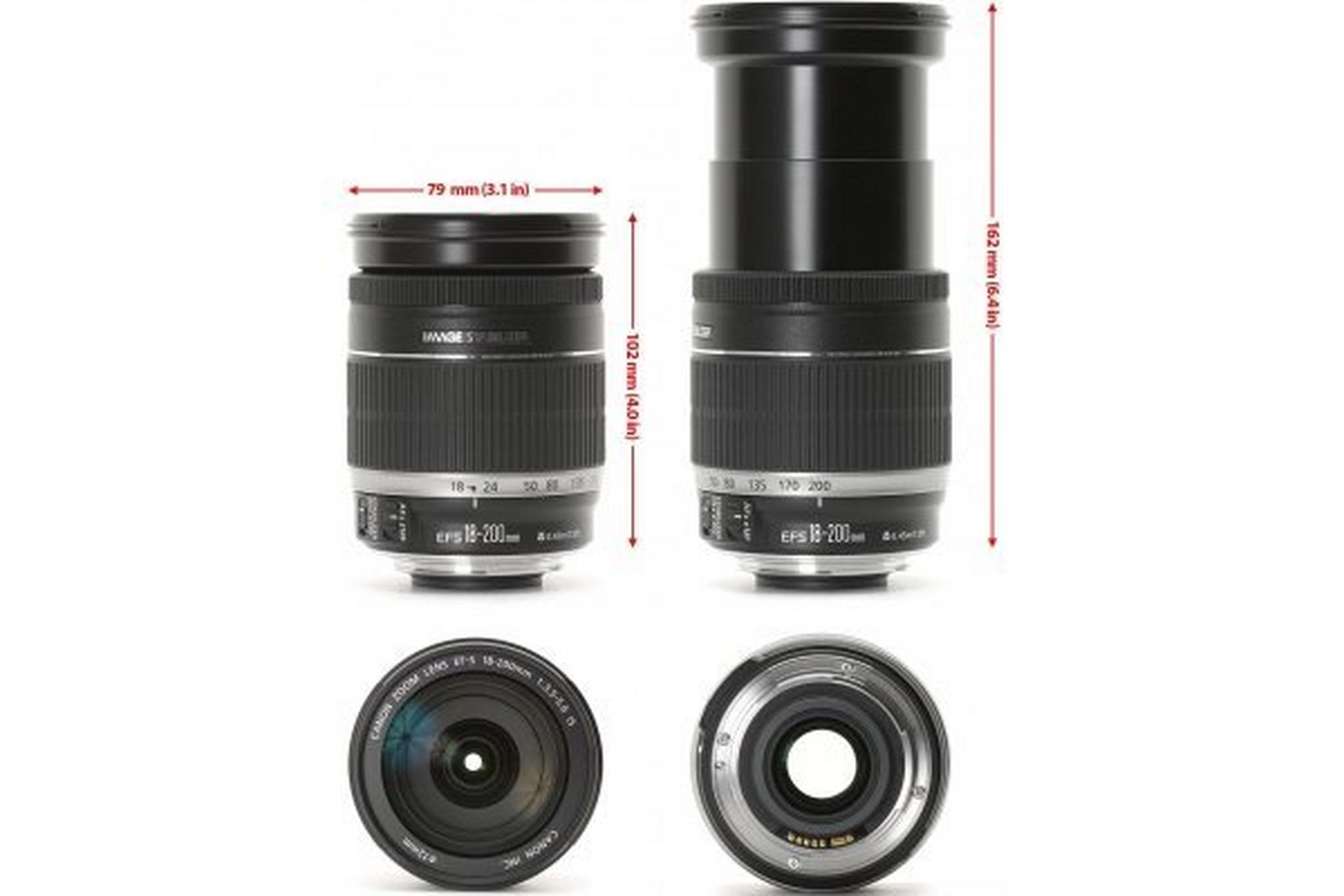Canon EF-S 18-200mm F/3.5-5.6 IS Lens