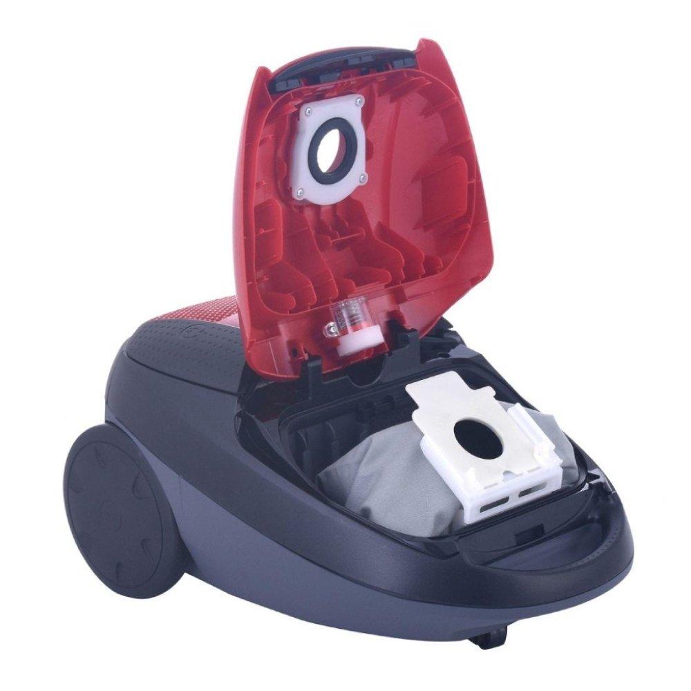 مكنسة ديلوكس سيريز من باناسونيك، قدرة 1900 واط، سعة 6 لتر، MC-CG711 - رمادي/أحمر