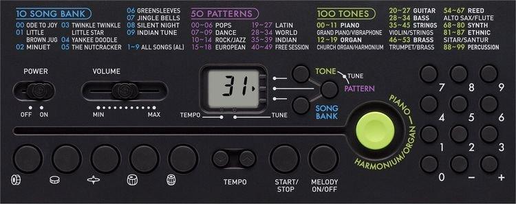 بيانو الكتروني أس أي ٤٧ من كاسيو